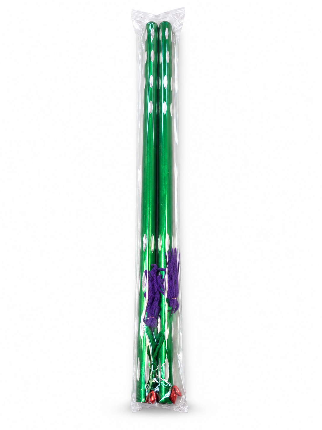 Decorative dandiya sticks, one pair, assorted design