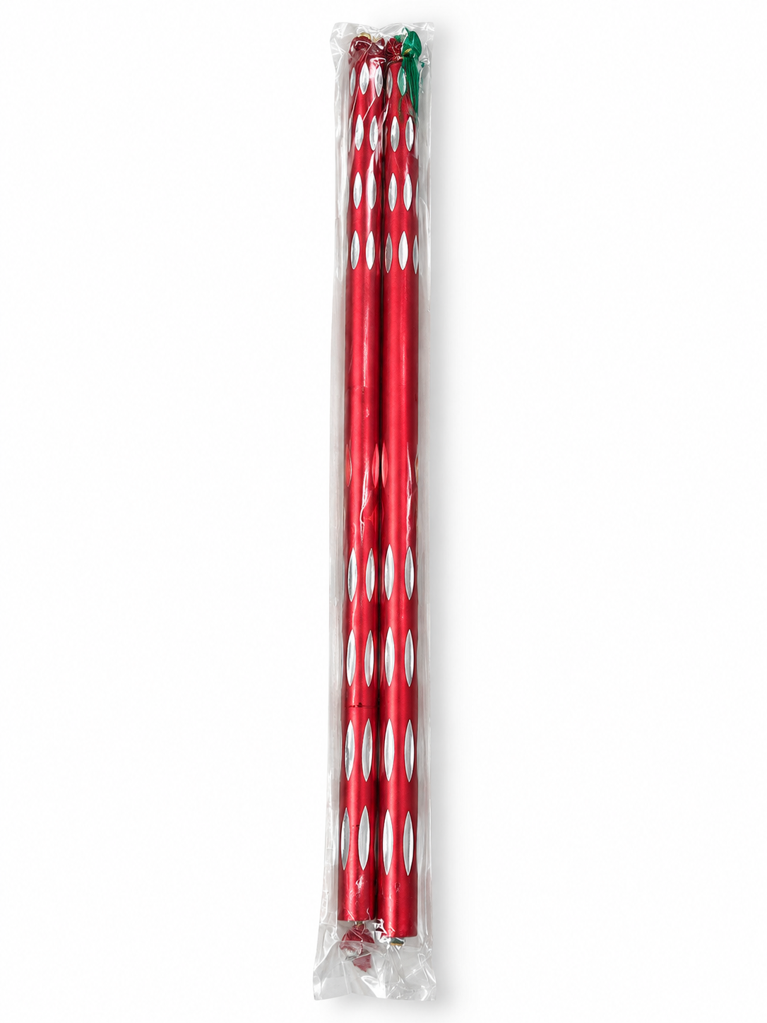 Decorative dandiya sticks, one pair, assorted design