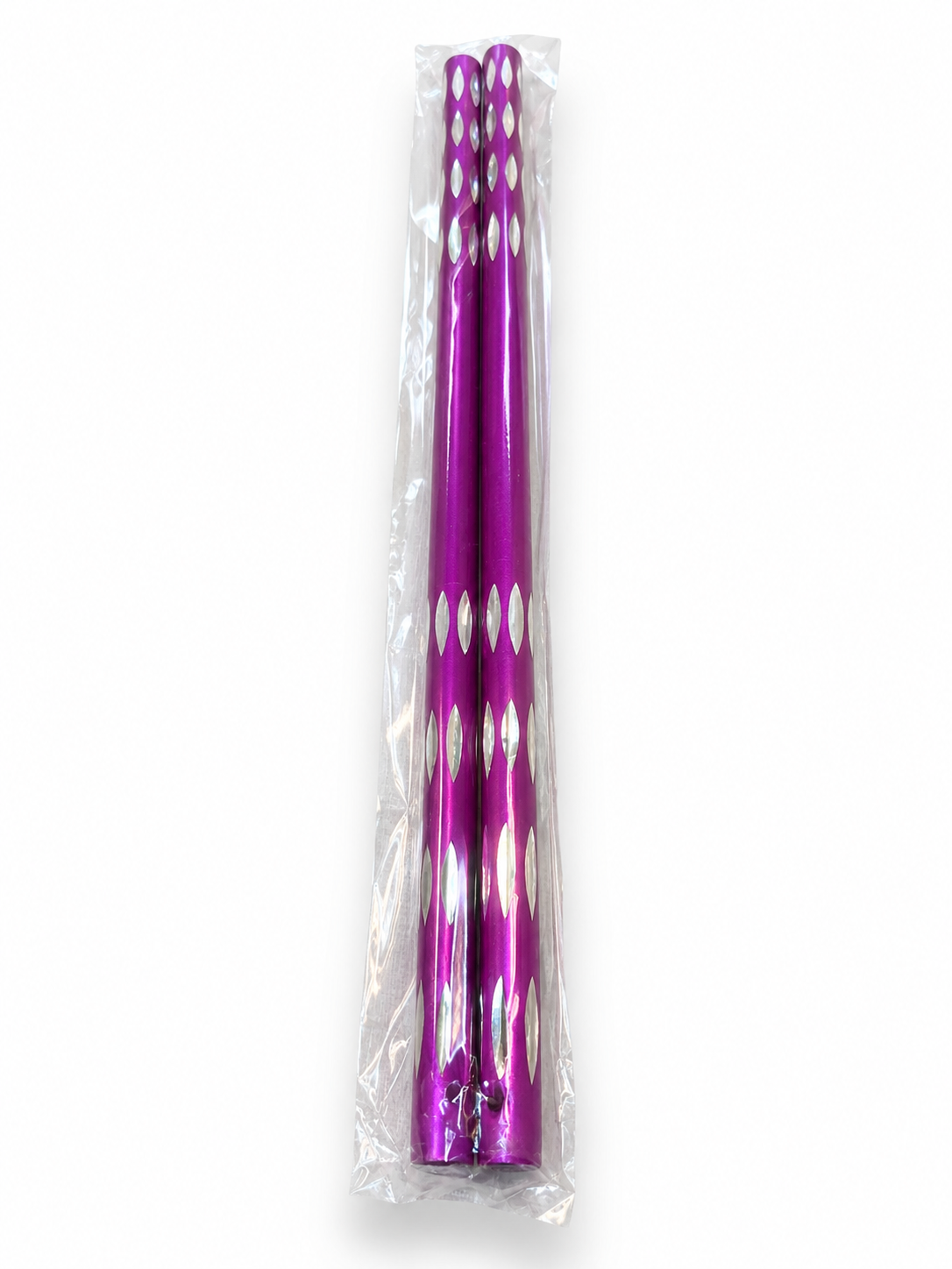 Decorative dandiya sticks, one pair, assorted design